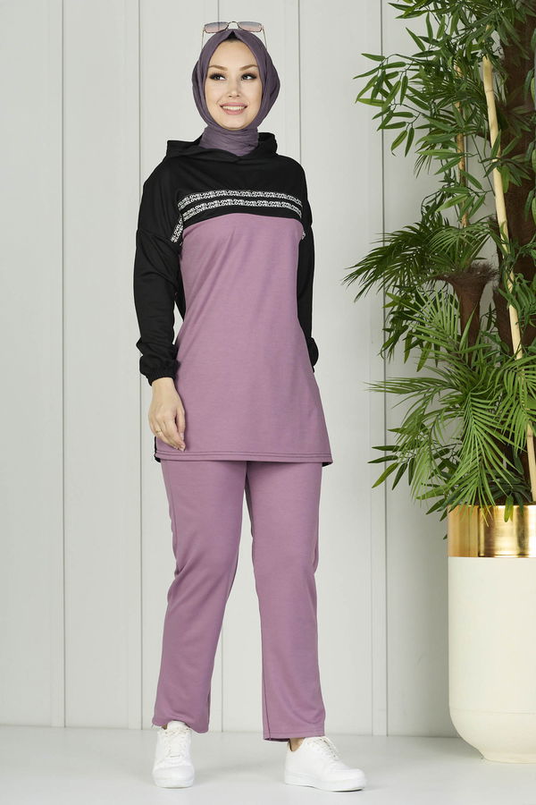 Tunik Pantolon Lila - 11058