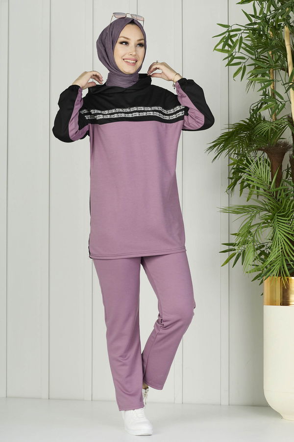 Tunik Pantolon Lila - 11058