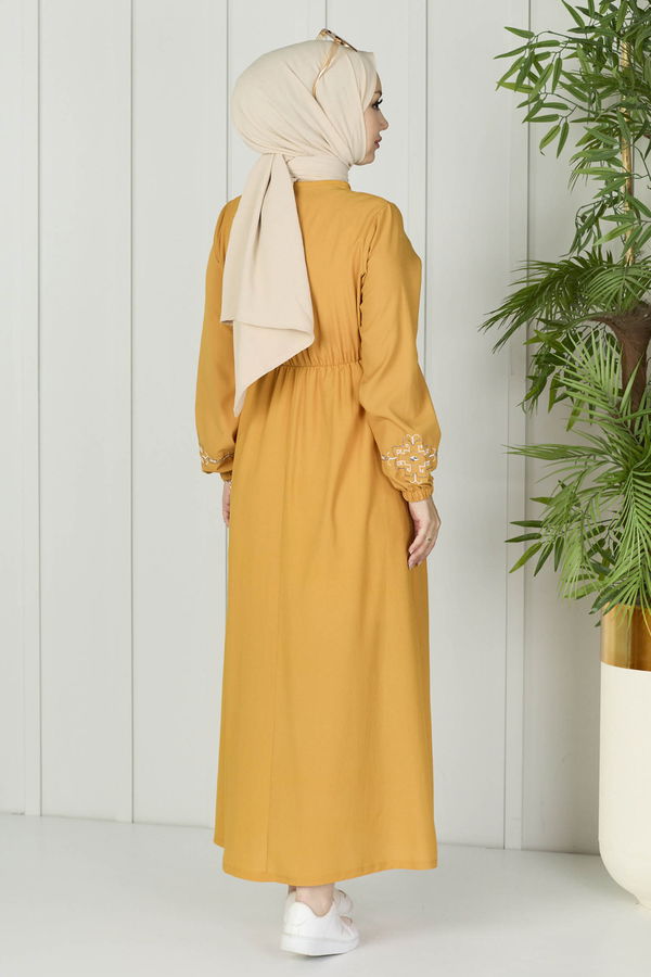 Elbise Sarı - 10302 Sarı