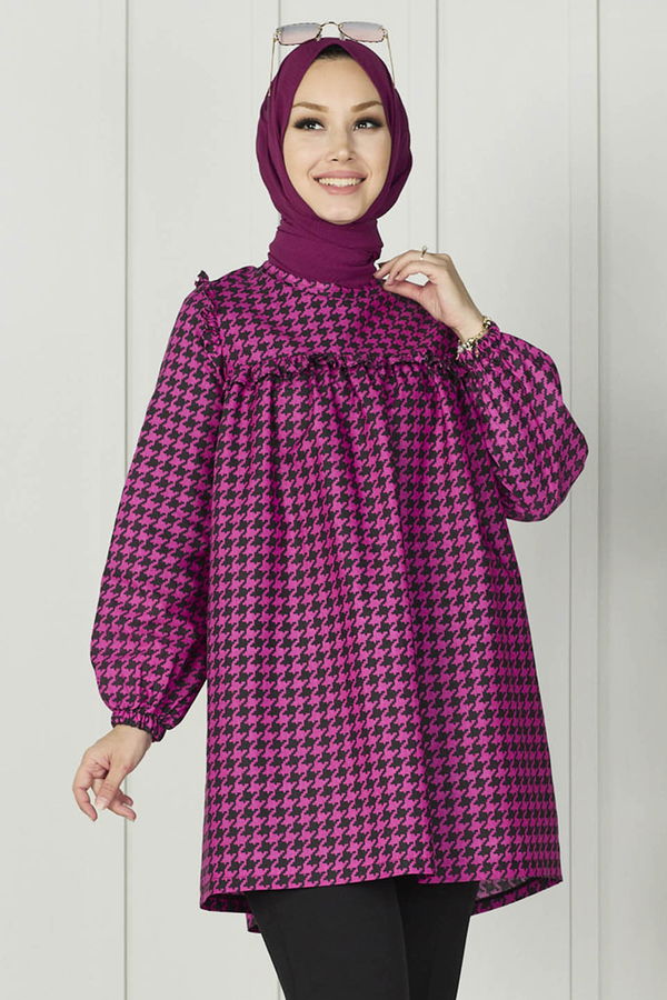 Tunik Fuşya - 11076