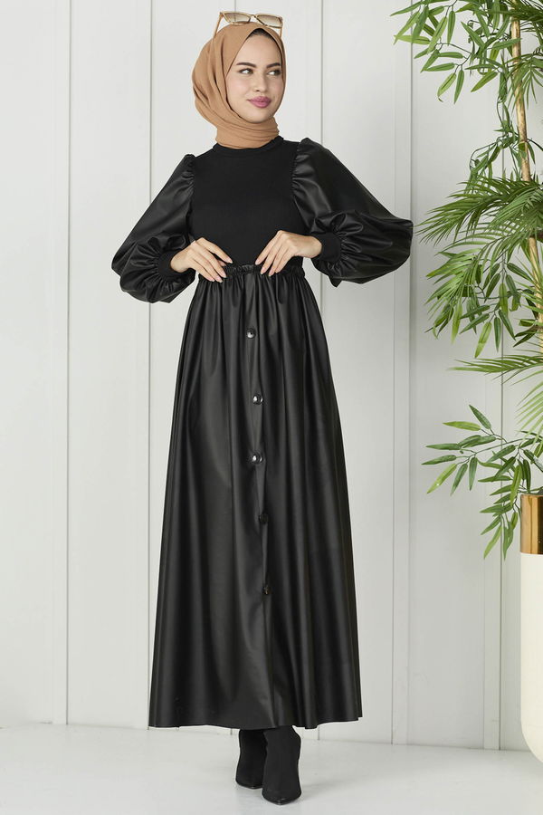 Elbise Siyah - 21766 SİYAH