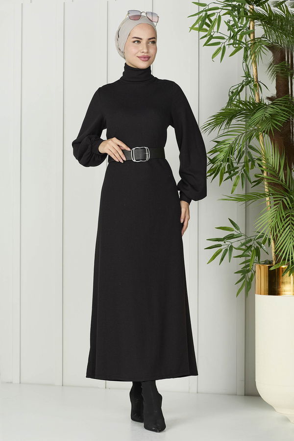 Elbise Siyah - 21758 SİYAH