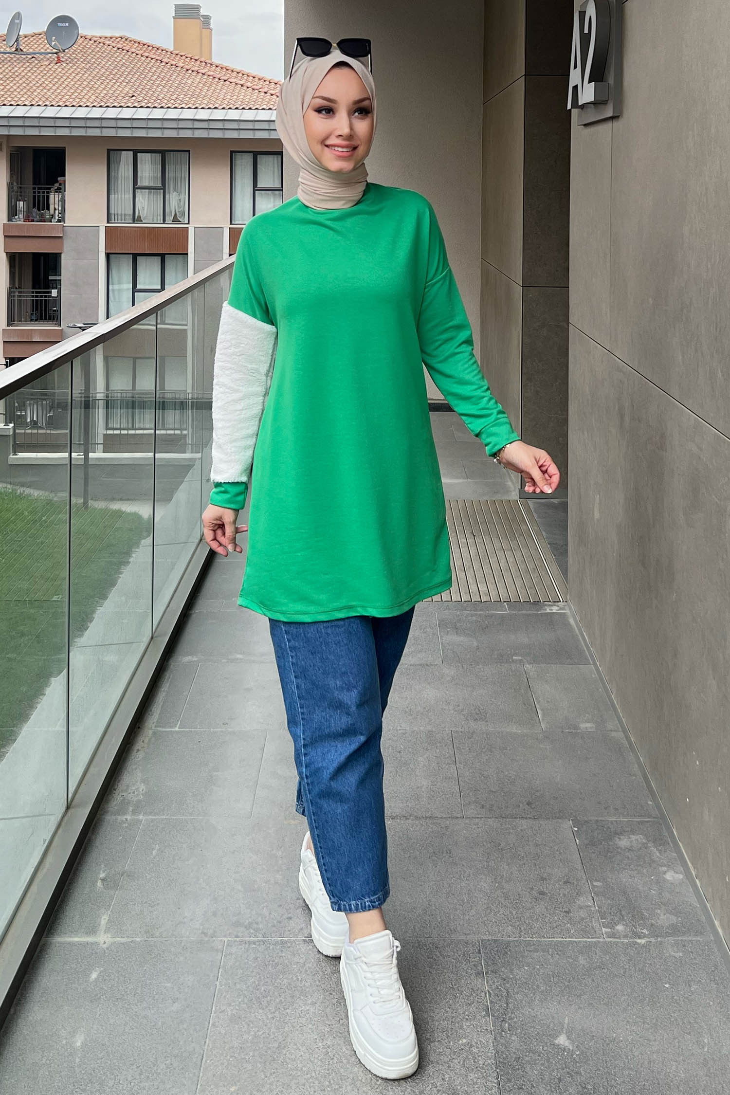 Sweat Yeşil - 11038