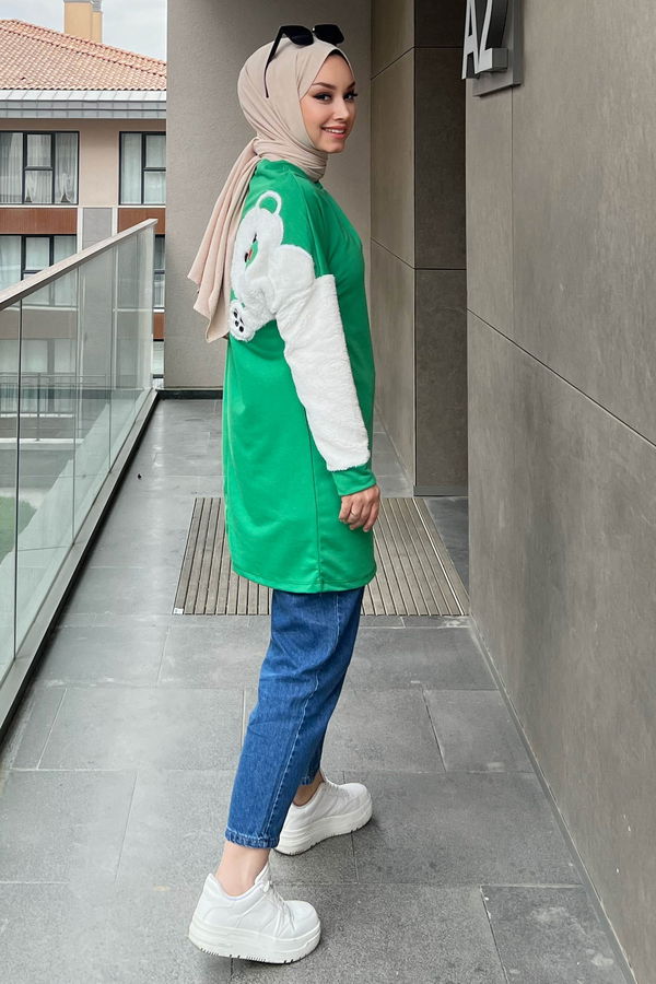 Sweat Yeşil - 11038