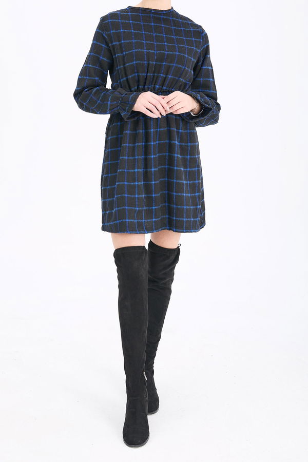 Elbise Mavi - 11085 MAVİ
