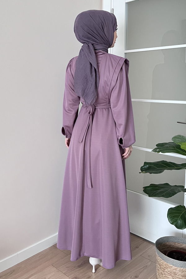 Elbise Lila - 11109