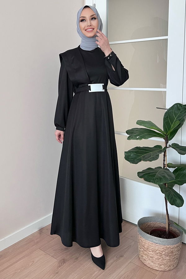 Elbise Siyah - 11109