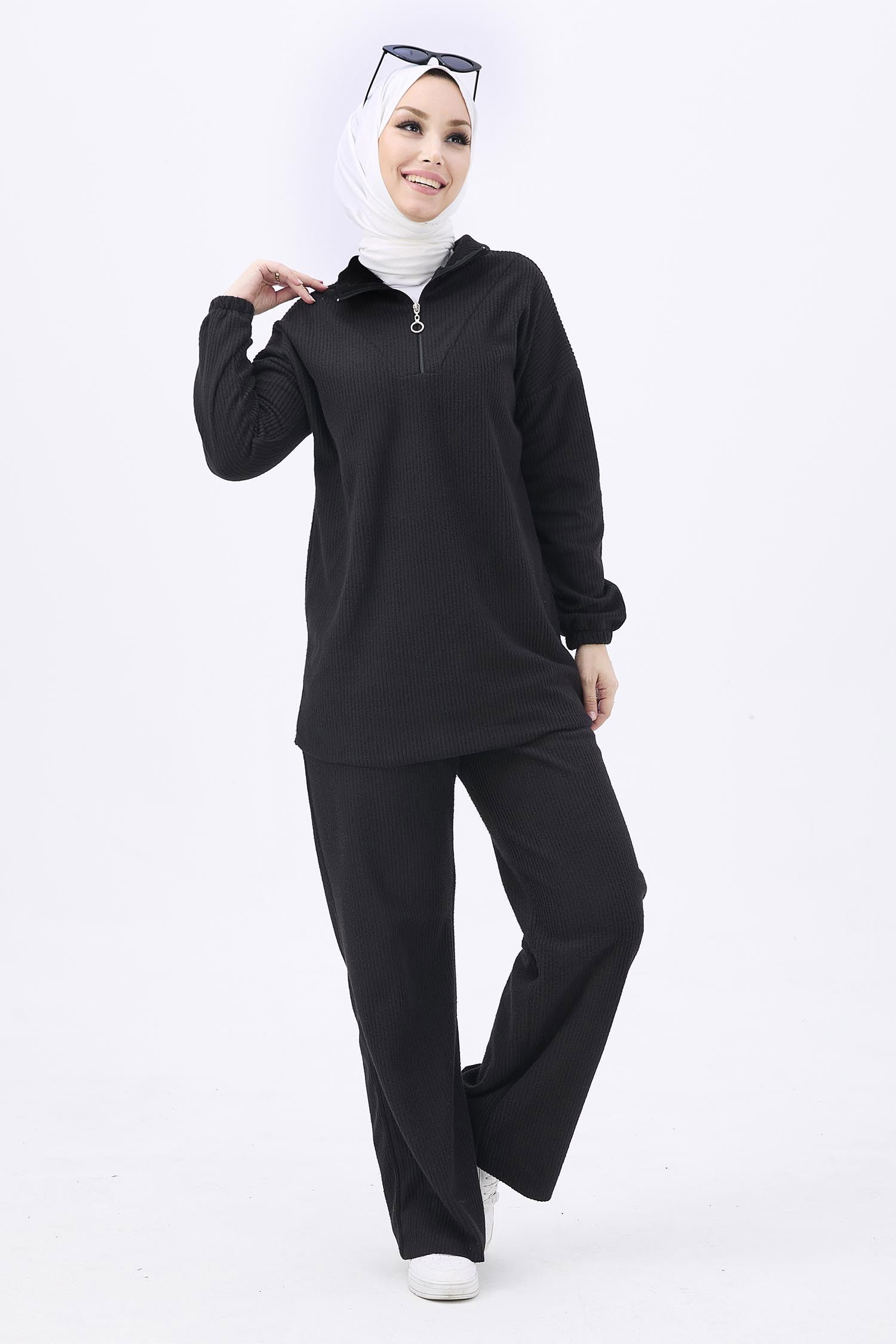 Tunik Pantolon Siyah - 11185 SİYAH