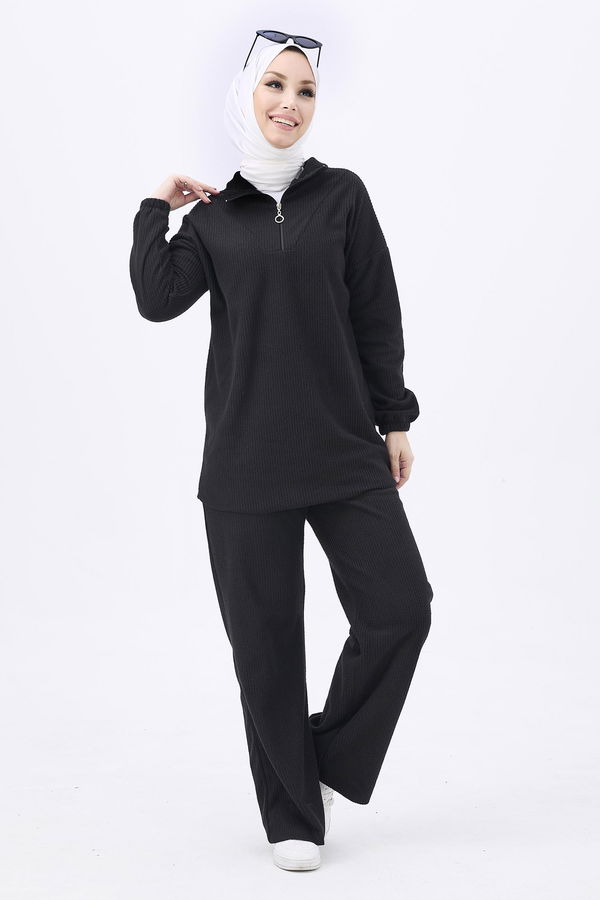 Tunik Pantolon Siyah - 11185 SİYAH