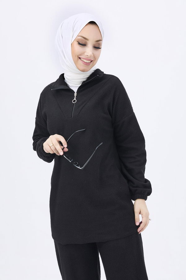 Tunik Pantolon Siyah - 11185 SİYAH