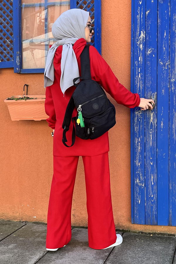 Tunik Pantolon Kırmızı - 11184
