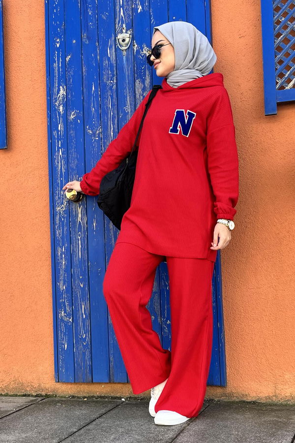 Tunik Pantolon Kırmızı - 11184