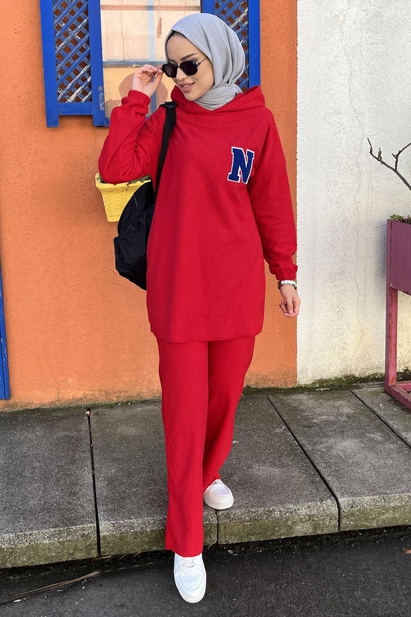 Tunik Pantolon Kırmızı - 11184