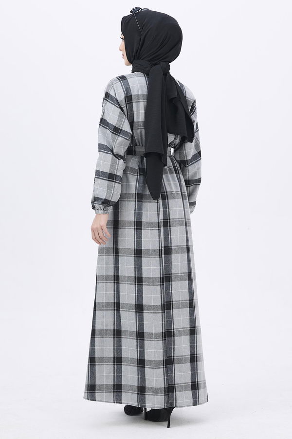 Elbise Gri - 11162 GRİ
