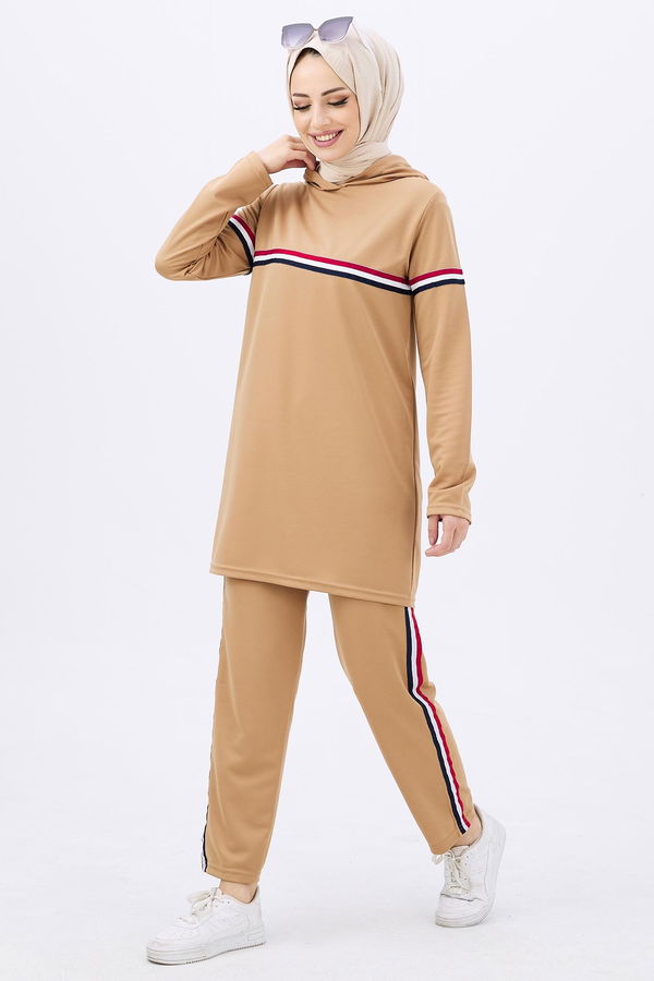 Tunik+Pantolon Vizon - 11179 VİZON