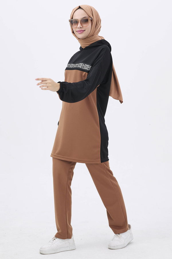 Tunik Pantolon Taba - 11058 TABA