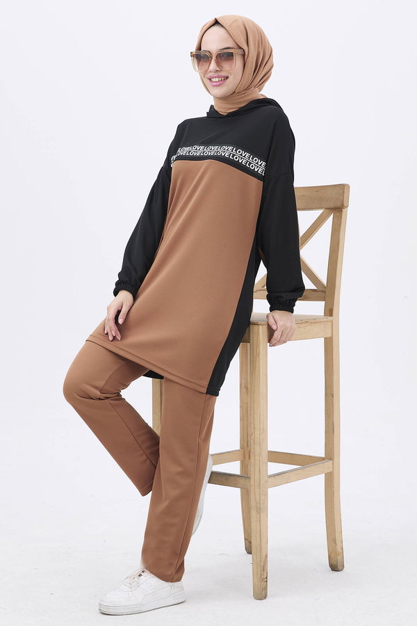 Tunik Pantolon Taba - 11058 TABA