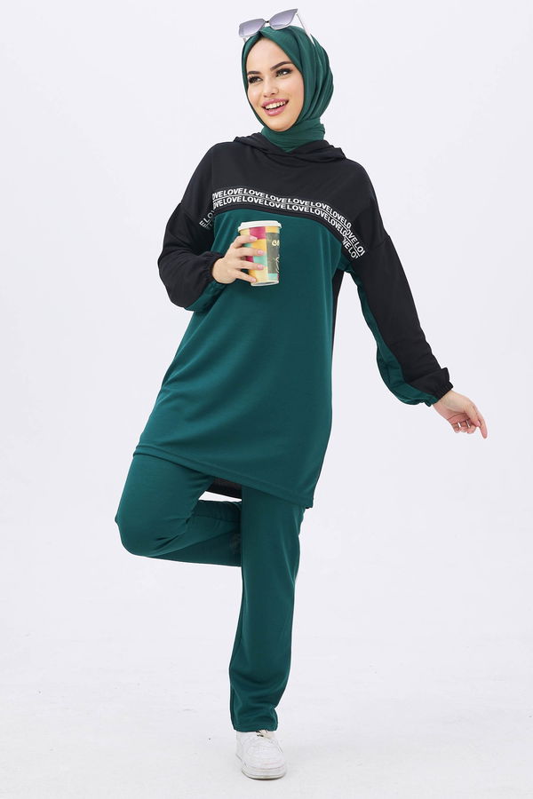 Tunik Pantolon Yeşil - 11058