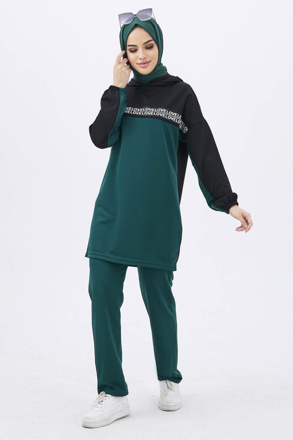 Tunik Pantolon Yeşil - 11058