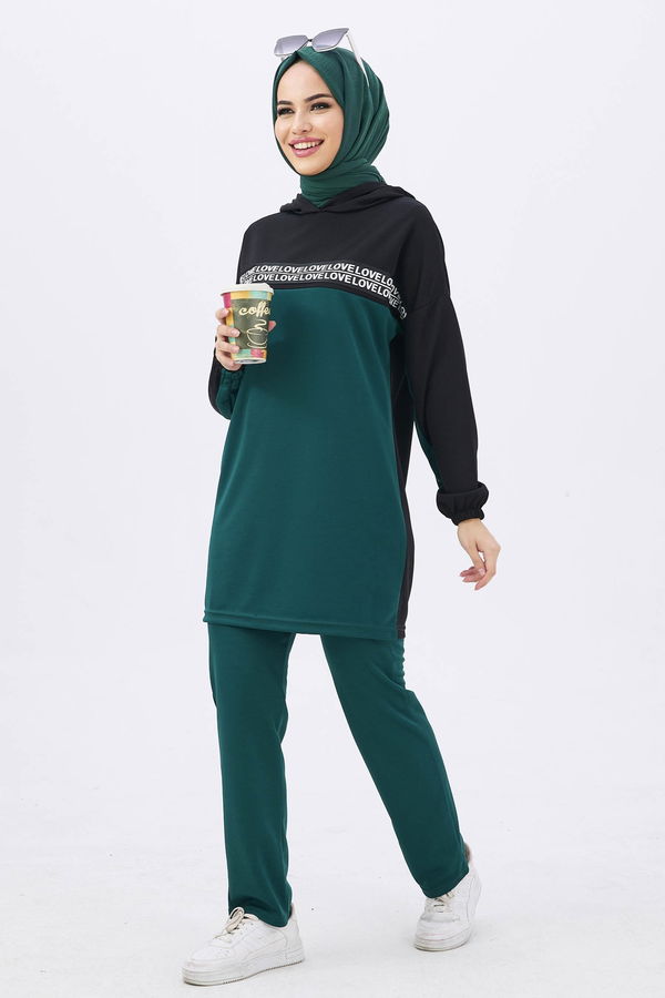 Tunik Pantolon Yeşil - 11058