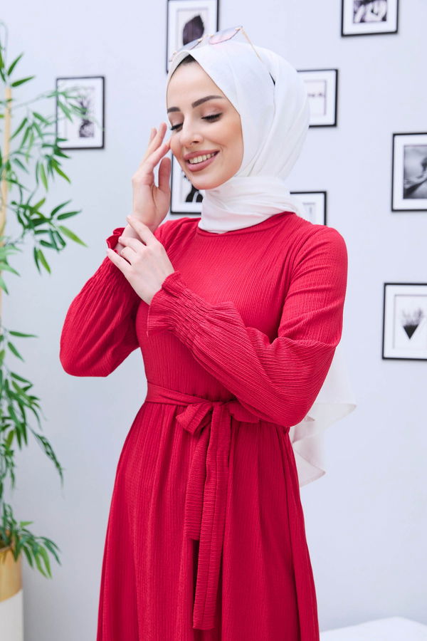 Elbise Kırmızı - 21869