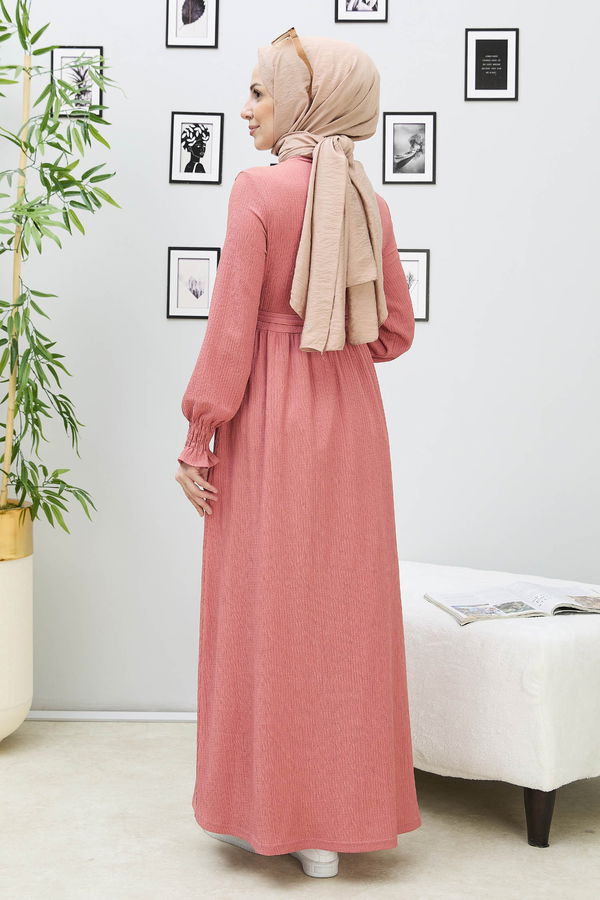 Elbise Pembe - 21869