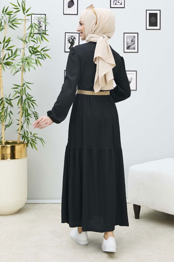 Elbise Siyah - 21867 SİYAH