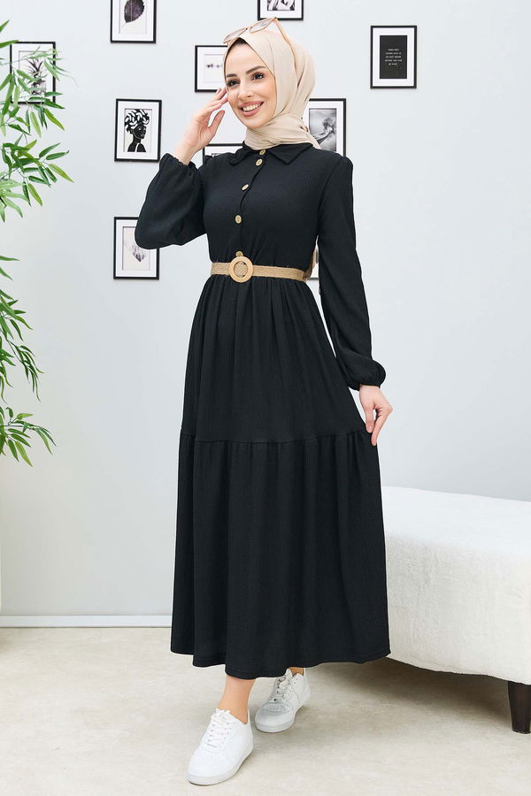 Elbise Siyah - 21867 SİYAH