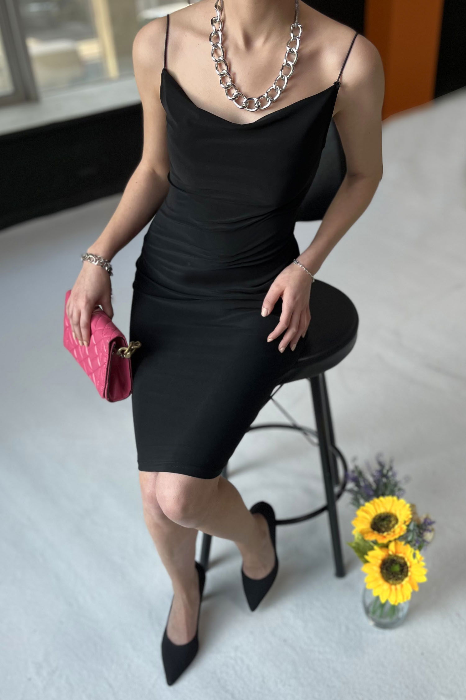 Elbise Siyah - 21873 SİYAH