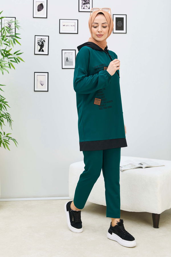 Tunik Pantolon Yeşil - 11305