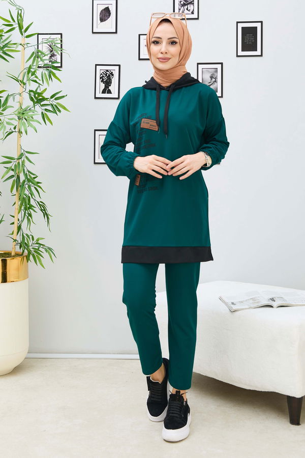 Tunik Pantolon Yeşil - 11305