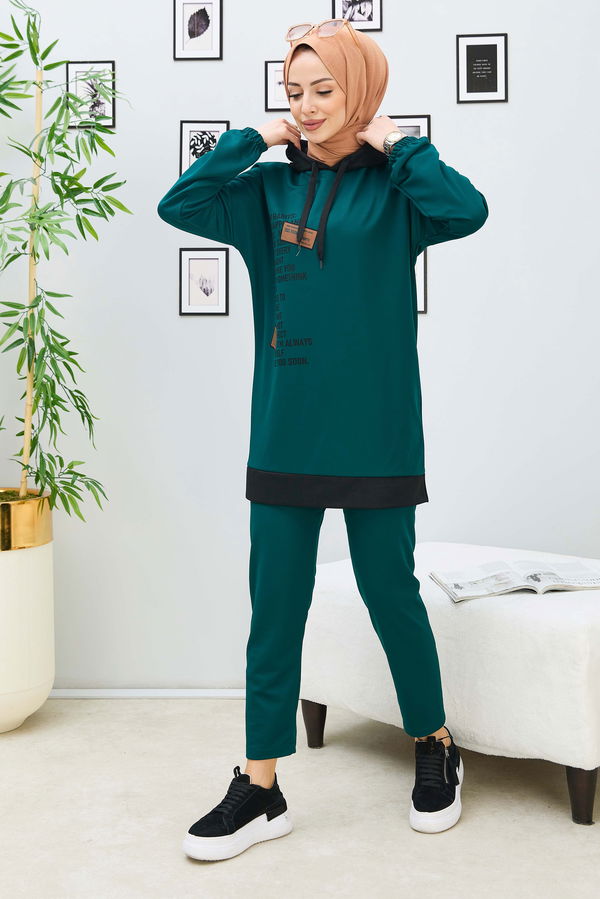 Tunik Pantolon Yeşil - 11305