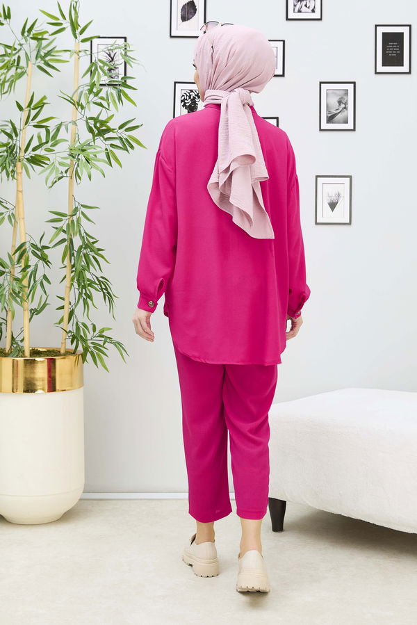Tunik Pantolon Fuşya - 11304 FUŞYA