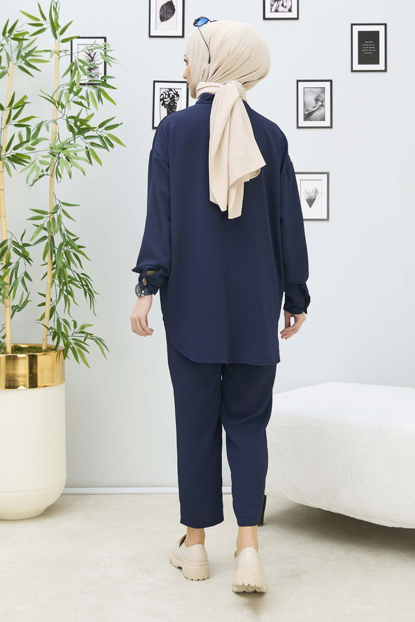 Tunik Pantolon Lacivert - 11304 LACİVERT