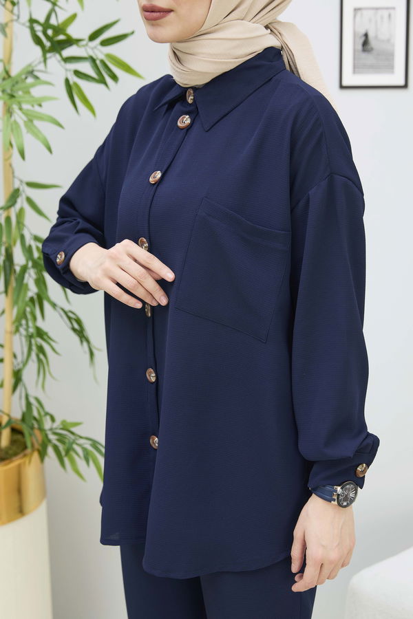 Tunik Pantolon Lacivert - 11304 LACİVERT