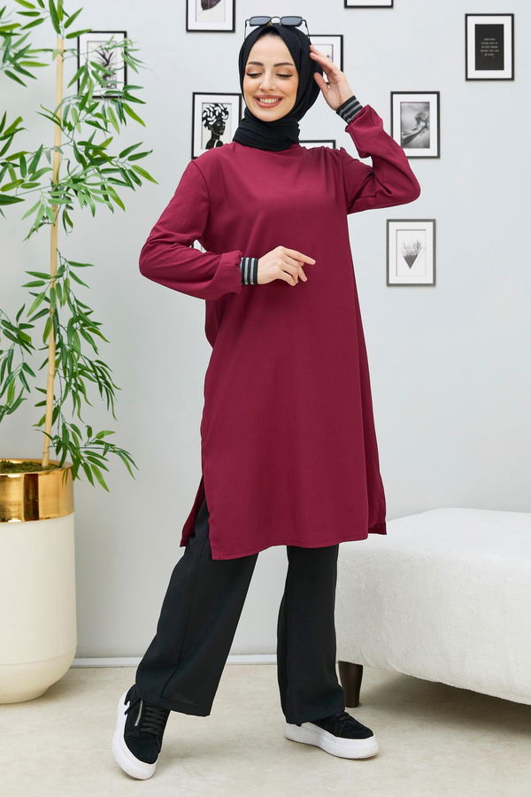 TUNIK PANTOLON Bordo - 3705