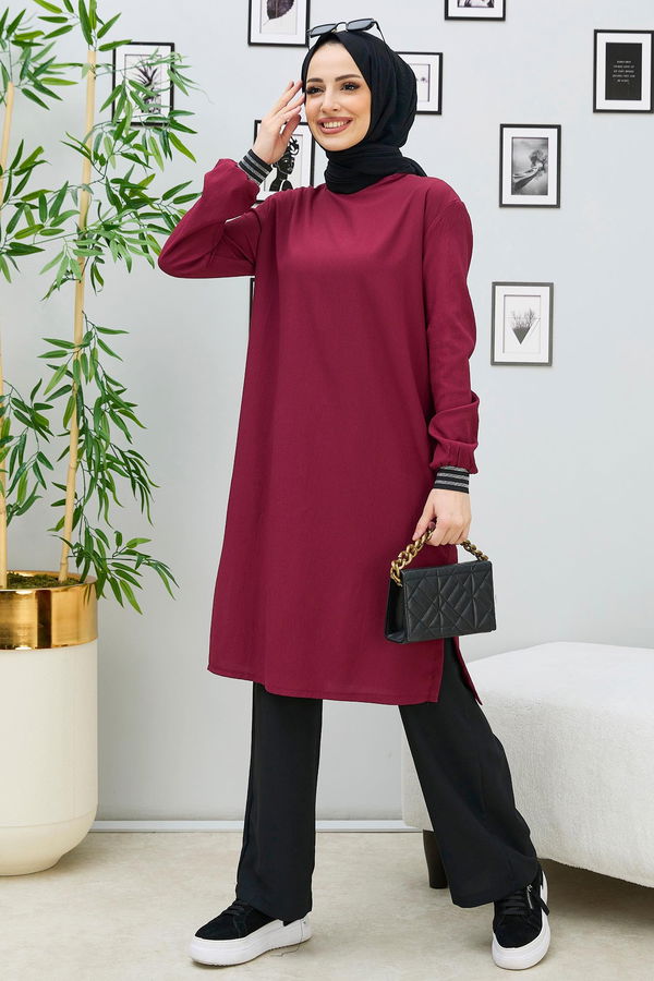 TUNIK PANTOLON Bordo - 3705