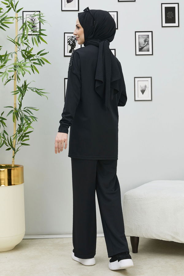 Tunik Pantolon Siyah - 11333