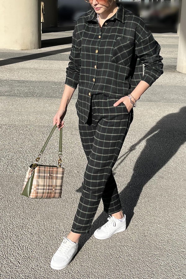 Tunik Pantolon Yeşil - 11067
