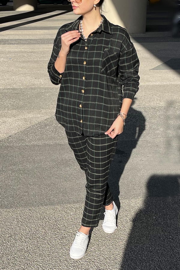 Tunik Pantolon Yeşil - 11067