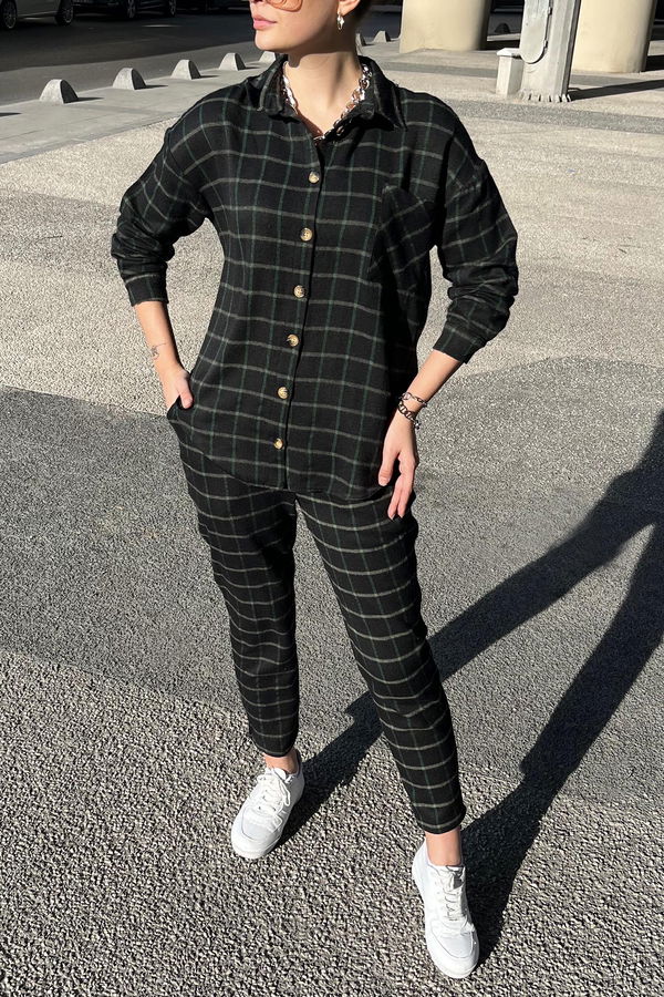 Tunik Pantolon Yeşil - 11067