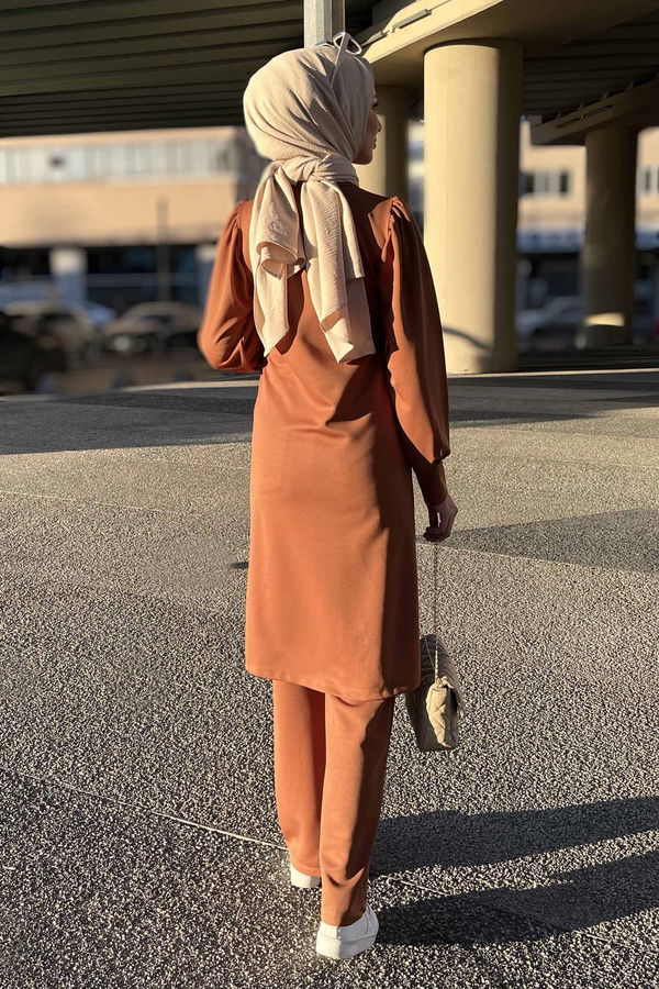 Tunik Pantolon Taba - 11343 TABA