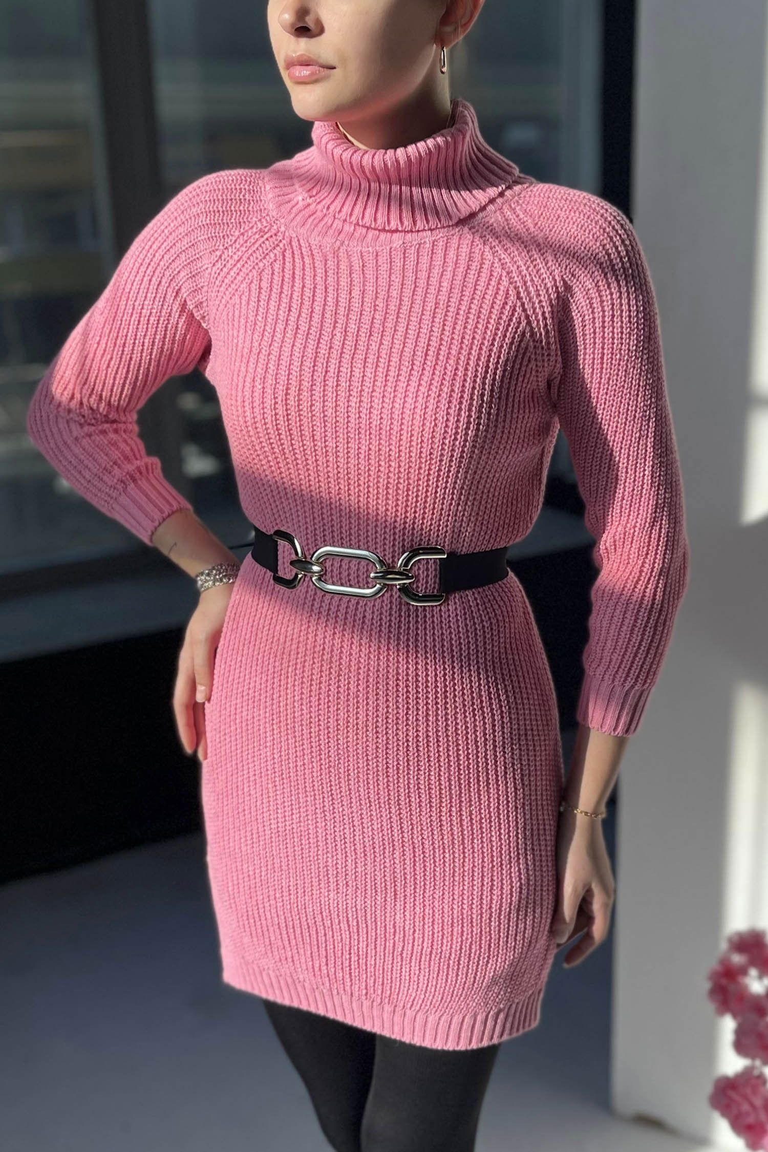 Triko Kazak Pembe - 21920 PEMBE