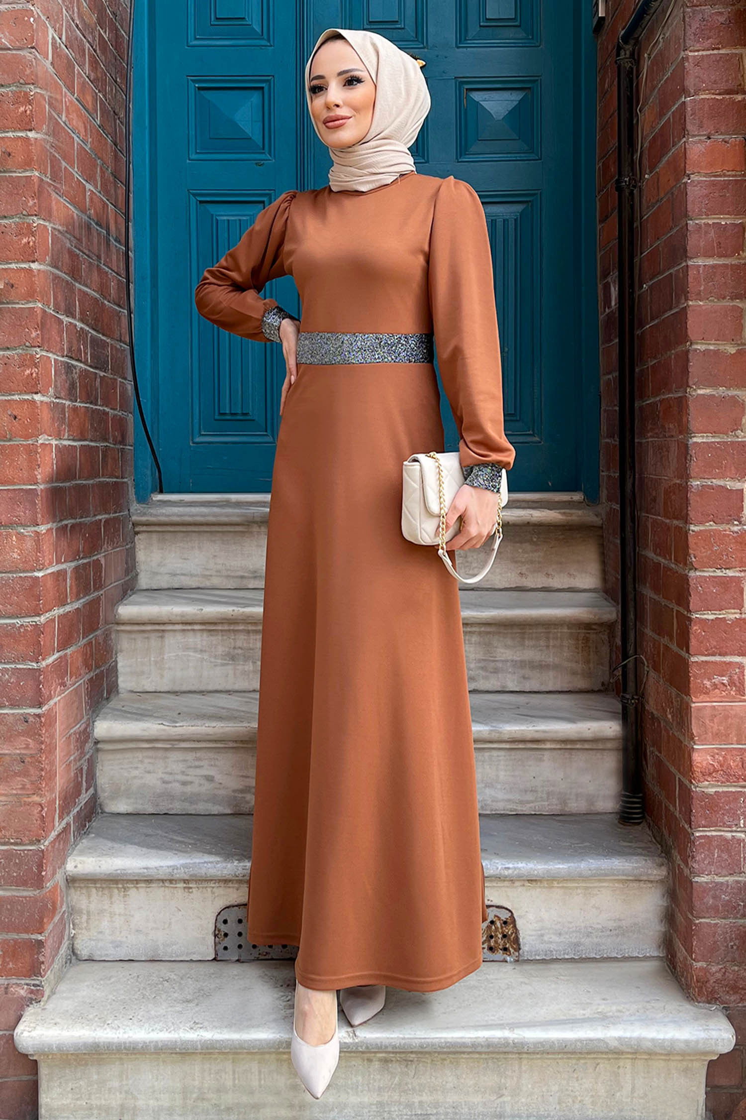 Elbise Taba - 11361
