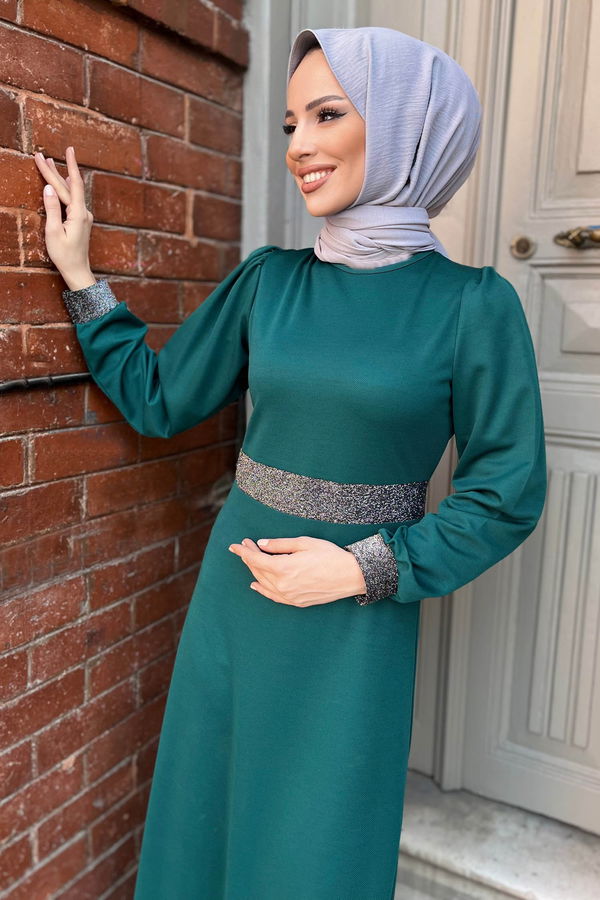 Elbise Yeşil - 11361