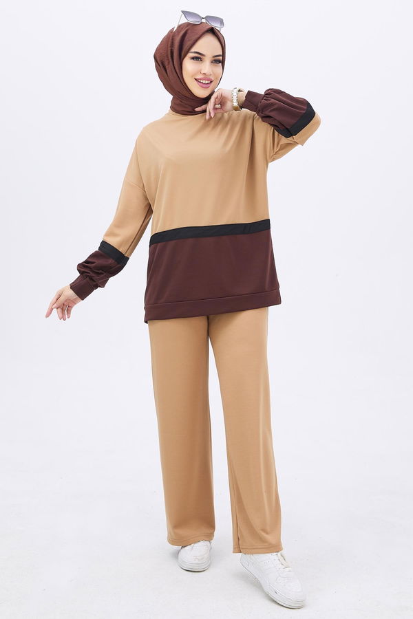 Tunik Pantolon Kahverengi - 11059