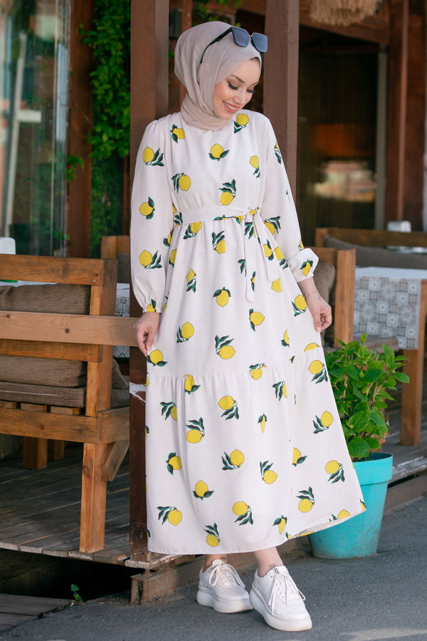 Elbise Sarı - 21033 Sarı