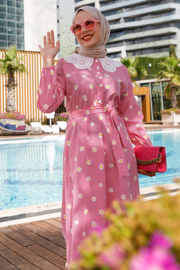 Elbise Pembe - 21062