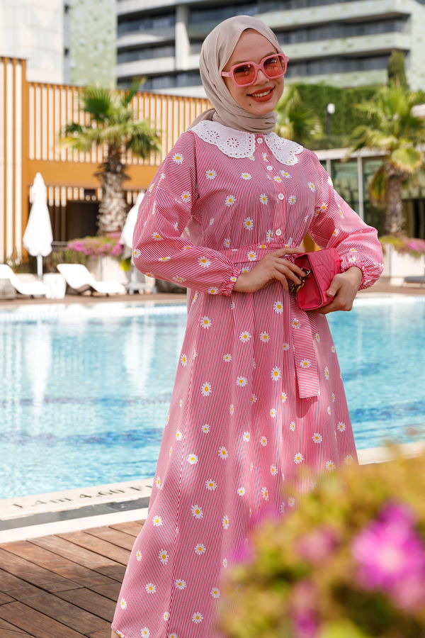 Elbise Pembe - 21062