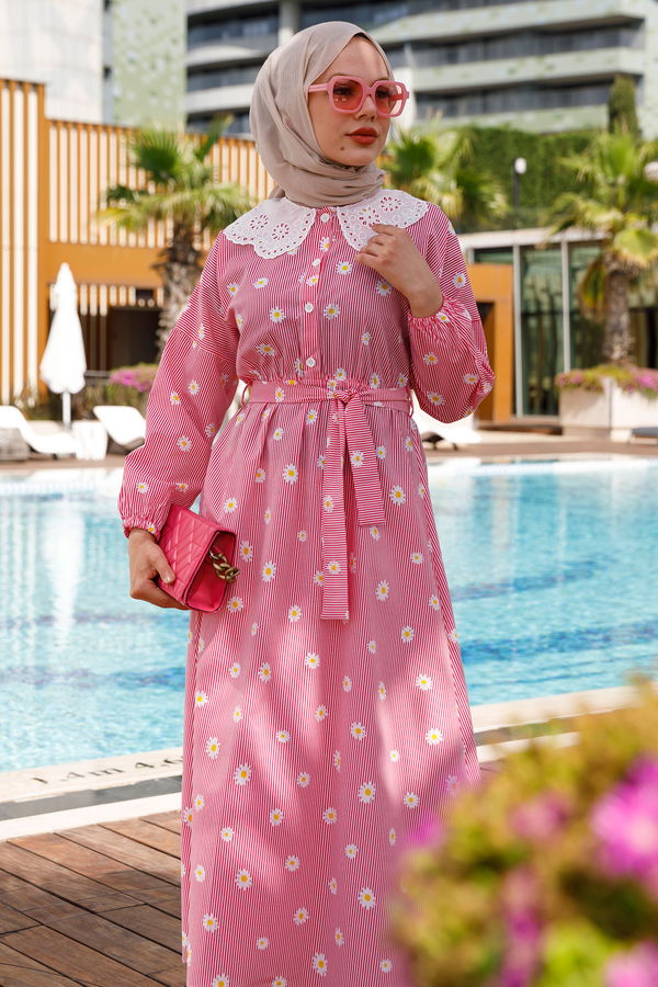 Elbise Pembe - 21062
